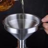 304 Stainless Steel Funnel Filter Household Chinese Medicine Oil Dregs Boiling Water Homebrew White Wine Filter 11/13/15Cm