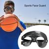 Спортивная защита для лица Регулируемая лента Дышащая ПВХ Баскетбол Футбол Софтбол Тренировка Сломанная защита для носа Мужчины Женщины Защитная маска для лица
