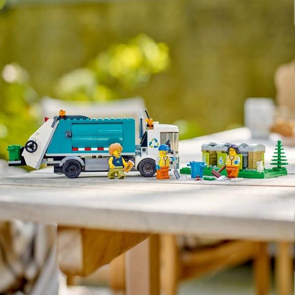 LEGO City 60386 Грузовик для мусора, разноцветные