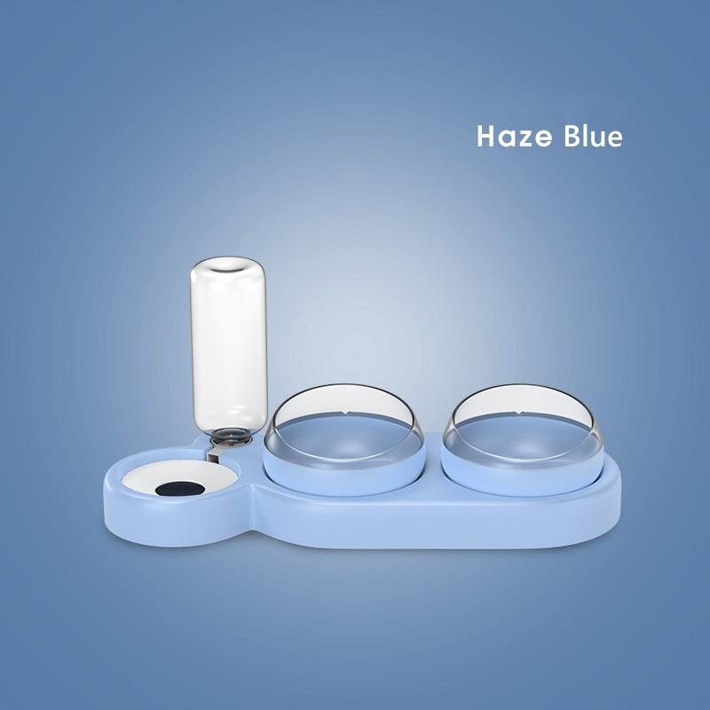 Classic Pet Cat Bowl Automatic Feeder Dog Cat Food Bowl With Water Fountain Double Bowl Drinking Raised Stand Dish Dog Bowl For