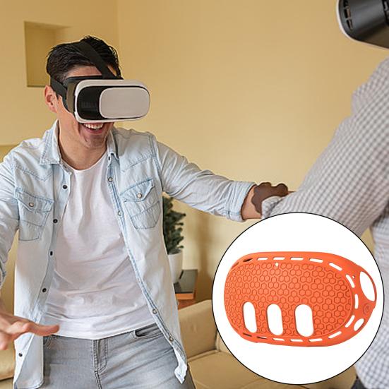 Силиконовый защитный чехол VR Shell, устойчивый к царапинам, ударопрочный, простая установка, защитный чехол для Meta Quest 3