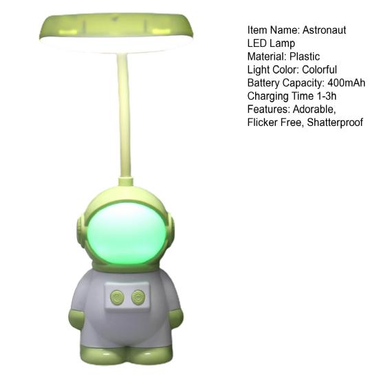 Светодиодная настольная лампа, перезаряжаемая, широкого применения, 3 цвета, полезная для глаз, светодиодная настольная лампа для чтения, украшение стола, товары для дома