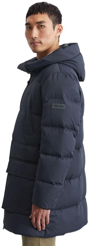 Winter Jacket Marc O'Polo Hooded Down Jacket Regular (429096070270) Dark Navy