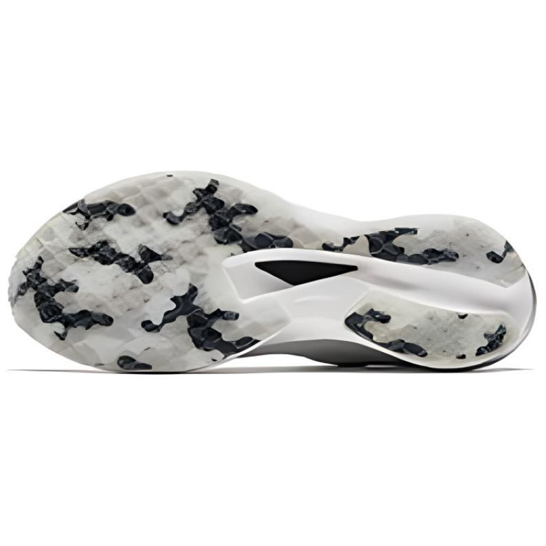 Men's Sneakers Anta Cushioning Abrasion Resistant Rebound Low top Marathon Running Shoes Men's White Black
