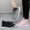 Summer Moccasin Pink Beach Walking Shoes Women Casual Weave Soft Slip On Loafers  Braided Flats Sneakers