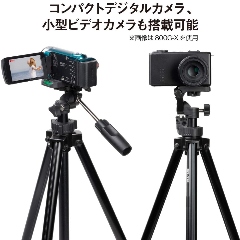 SLIK Tripod 450G-X 4 Tier Lever Lock Type Smartphone Holder Included Lightweight Type Black 217184