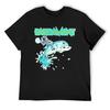 AQUA BOOGIE Футболка винтажные футболки футболки оверсайз мужская синяя архивный черный смешные футболки для мужчин