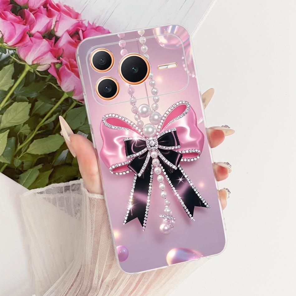 For Honor Power 2 / Power 5G 2026 Cute Flower Butterfly Cat Painted Case For Honor Power Power2 Soft Silicone TPU Phone Cases