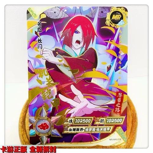 KAYOU Genuine Naruto Card MR 01-37 Series Uzumaki Naruto Hyuga Hinata Uchiha Sasuke Anime Character Collection Cards Toys Gifts