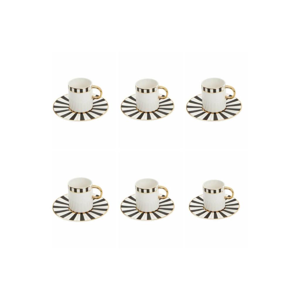 Кофейный сервиз Palms 12 предметов на 6 персон