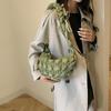 Сумка-тоут High Looks Korean Lightweight Cloud Bag на одно плечо, плиссированная универсальная сумка-тоут с креплением под мышкой, сумка-пельмень в стиле Forest Style