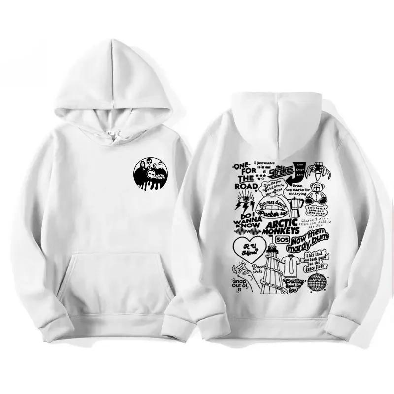 Rock Bnad Arctic Monkeys Hip-hop Music Men Hoodie Classic Street Fashion Running Fitness Long-sleeve Sweatshirt Clothing Summer