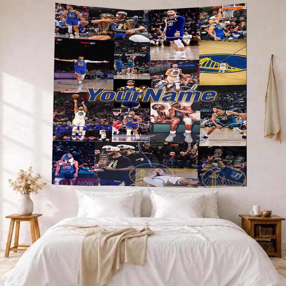 Curry Custom Your Name Wall Decor Tapestry Art For Pet Memorial Birthdaywedding Party Backdrop Family Gift