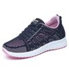 Sneakers for Women Breathable Fashion New Walking Plus Size Sneakers Women Mesh Fabric Lace Up Female Footwear Ladies Shoes