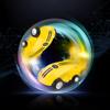 Мини-гоночный автомобиль Rapid Stunt Car со светом, мини-высокоскоростной автомобиль, вращение на 360 градусов, карманные микро-гоночные машинки для детей
