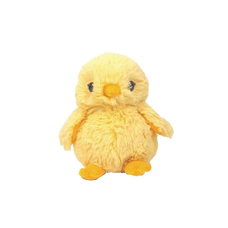 Sun Lemon Fluffy Chick Small Plush Toy, 14 x 10 x 10 cm, Animal, P-8682