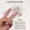 50pcs  PVA Bags Carp Fishing Bait Material Carp Fishing Tackle Feeder Bag
