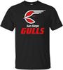 San Diego Gulls Retro Hockey WHL Minor League Cotton Men T Shirt