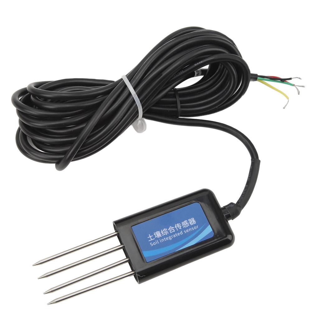 Датчик почвенного NPK PH IP68 Водонепроницаемый детектор азота Температура Влажность Проводимость
