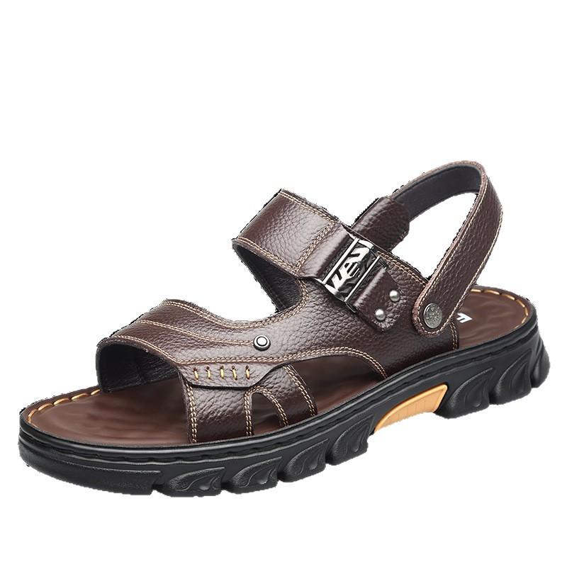 Men's Sandals Men's Beach Shoes Non-slip and Wear-resistant Outer Slippers Men's 2025 Summer Breathable Men's Sandals