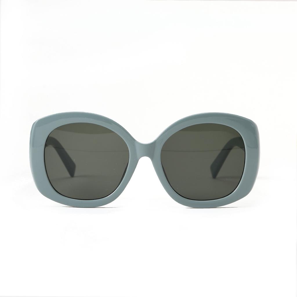 Очки 3940 Круглые Крупная Оправа Ретро Солнцезащитные Очки, Макарон Крем Модные Солнцезащитные Очки