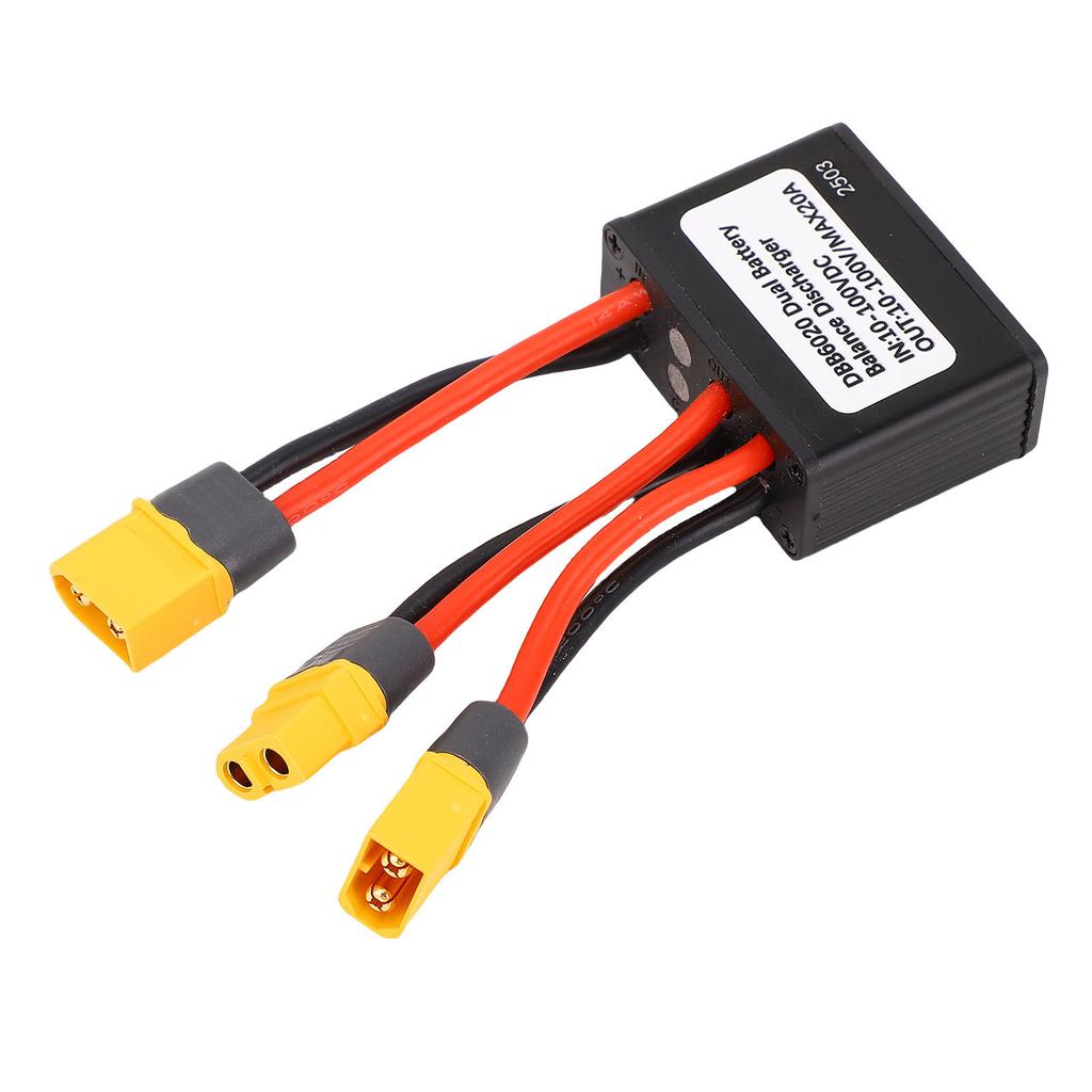 Dual Battery Pack Switch Balancer 10-100V Double Battery Discharge Converter Parallel Module Adapter