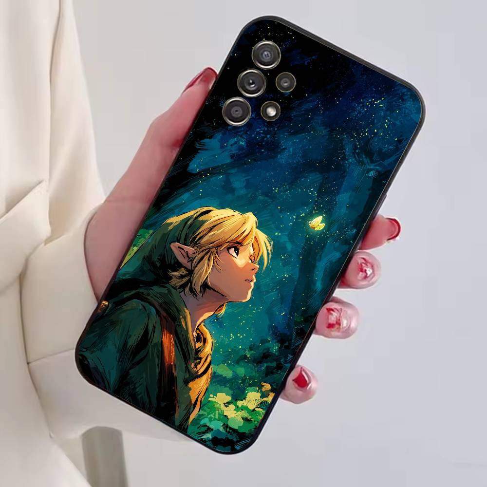 Game Z-Zelda L-Link Phone Case For Samsung S25,S24,S21,S22,S23,S30,Ultra,S20,Plus,Fe,Lite,Note,10,Black Cover