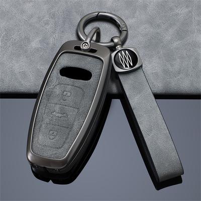 Чехол для автомобильного ключа, сумка для ключей для A1 A3 8v A4 B9 A5 A6 C8 Q3 Q5 Q7 Tt, аксессуары для брелока, автомобильный держатель для стайлинга автомобилей