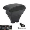 Car Armrest Box Artificial Leather Relieve Arm Fatigue Central Console Container Replacement for
