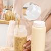 Condiment Dispenser Squeeze Sauce Bottle Big Capacity Reusable Condiment Container Double Head Kitchen Tool for Liquids Sauces