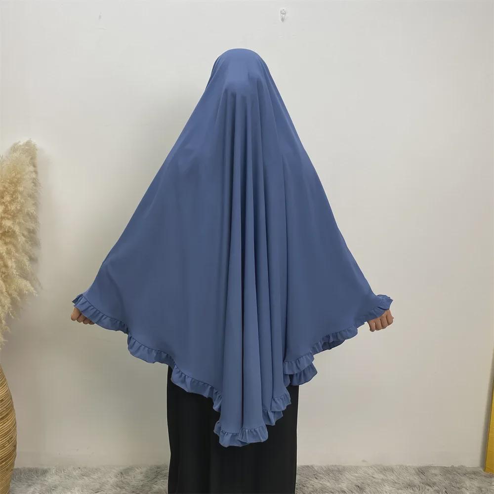 Большой платок для головы с оборками и качелями Dubai Swing 2338