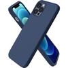 Silicone Case - E.F.Connection - for iPhone 13 Pro Max - Ultra Slim - Navy Blue - Anti-slip