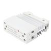 Din Rail Solid State Relay Integrated 70‑280VAC Input 24‑480VAC Output Single Phase Solid State Relay with Heat Sink