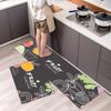 Kitchen Floor Bathroom Mat Anti-slip Laundry Room Mat Bedroom Carpet Living Room Floor Mat