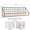 College Dorm Bedside Hanging Basket Storage Rack