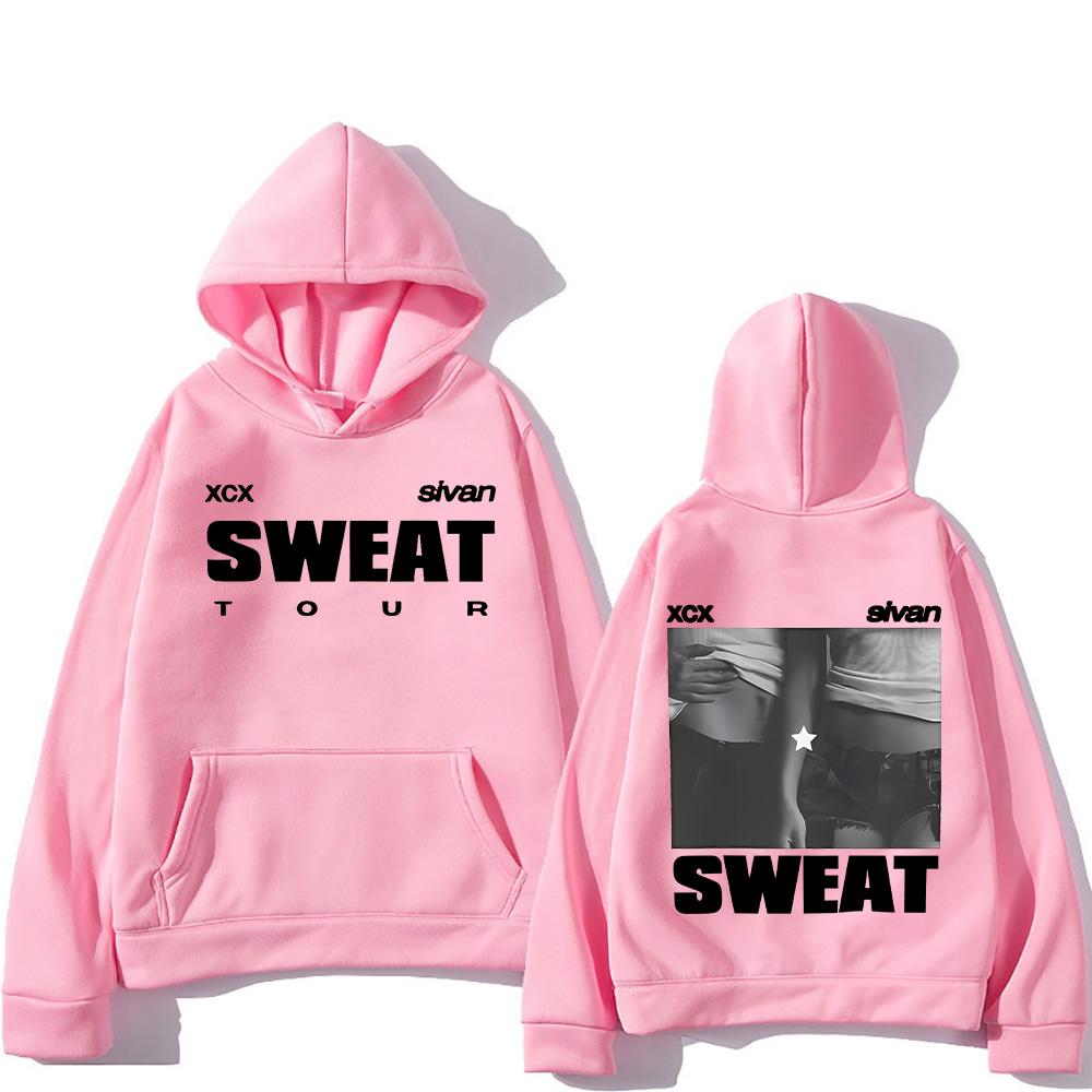 Толстовки в стиле ретро-поп Charli XCX и Troye Sivan Sweat Tour Hoodies Унисекс Новая одежда Осень-зима Модные пуловеры