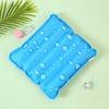 Summer Ice Cooling Mat Waterproof Inflatable Seat Cushion Foldable Portable Travel