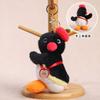 Magnetic crooked penguin doll pendant keychain doll plush toy girl bag pendant