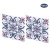 10Pcs Household Waterproof Kitchen Bathroom Decorative Ceramic Tile Stickers Decoration 10x10cm