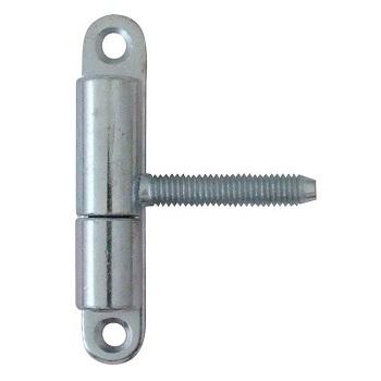 Screw-In Hinge, Galvanized, White, 15*50Mm /2Pcs/ - Mp Zaw 205