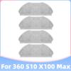 Compatible For 360 S10 X100 MAX Robot Vacuum Cleaner Spare Part Main Side Brush Hepa Filter Mop Cloth Rag Replacement Accessory