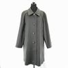 Future/100% Cashmere Long Coat/Outerwear/M/Gray/Plain/Simple Design/Made In Japan(USED)