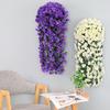 Outdoor Artificial Fall Fake Flowers Hanging Vines UV Resistant Faux Flowers Realistic Look Home Garden Decor