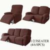 Recliner Sofa Cover For Living Room 1/2/3 Seater Cheap Lazy Boy Relax Jacquard Slipcover Protector Elastic Armchair Chair Cover