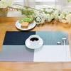 Placemat Wear Resistant Waterproof Non-slip Heat Insulation Rectangular Table Mat Glassware Cup Coaster