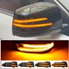 2Pcs for Mercedes Benz ML GL G Class W166 X166 W251 W463 Dynamic LED Turn Signal Light Side Mirror Indicator Sequential Blinker
