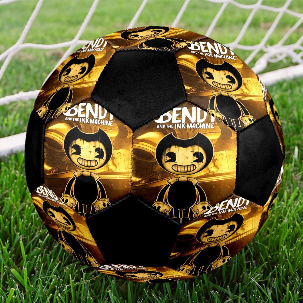 Bendy and the Ink Machine Theme Size 5 Soccer Ball, Suitable for Both Indoor and Outdoor Matches, a Gift Suitable for Everyone.