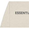 Fear of God Essentials Худи с 3D-аппликацией из силикона FW20, унисекс, меланж-овсянка FOG-FW20-234