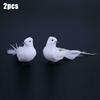 Bird Artificial Doves Indoors Outdoors Foam Home Ornament