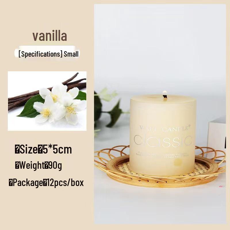 Красочные цилиндрические ароматические свечи - Бездымные для экстренных случаев, свадеб, дней рождения и украшения церкви или отеля